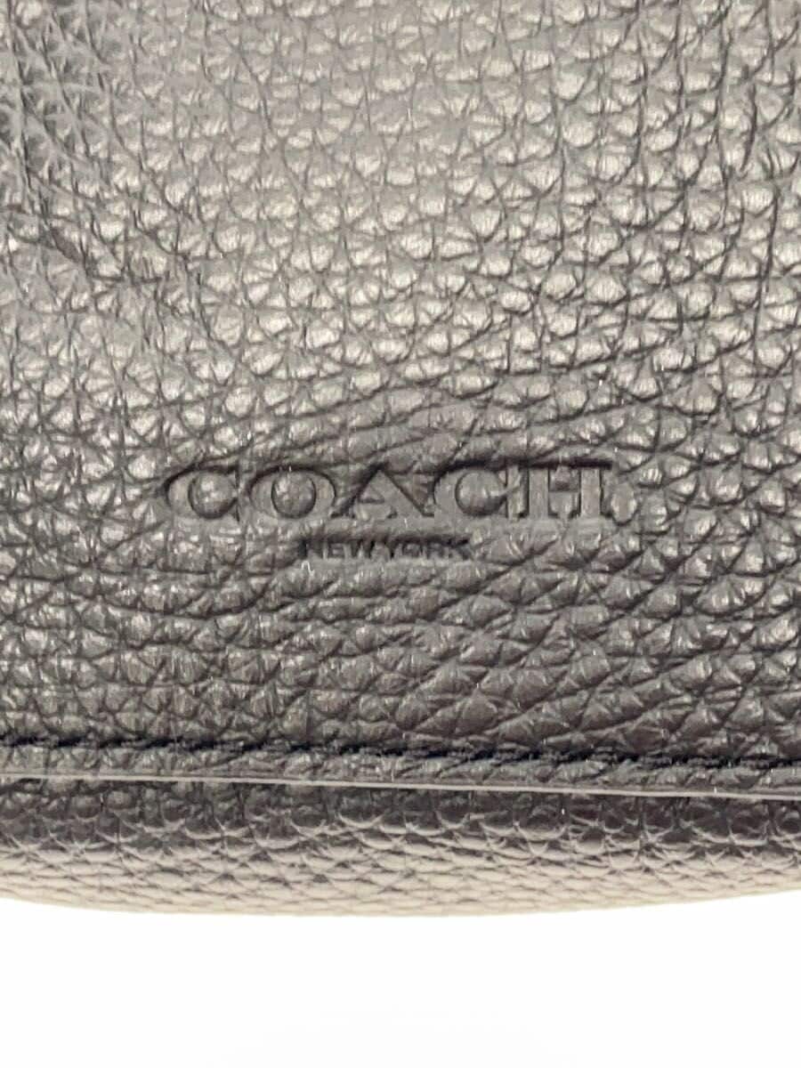 COACH Shoulder Bag Leather BLK B2280-C3147 5