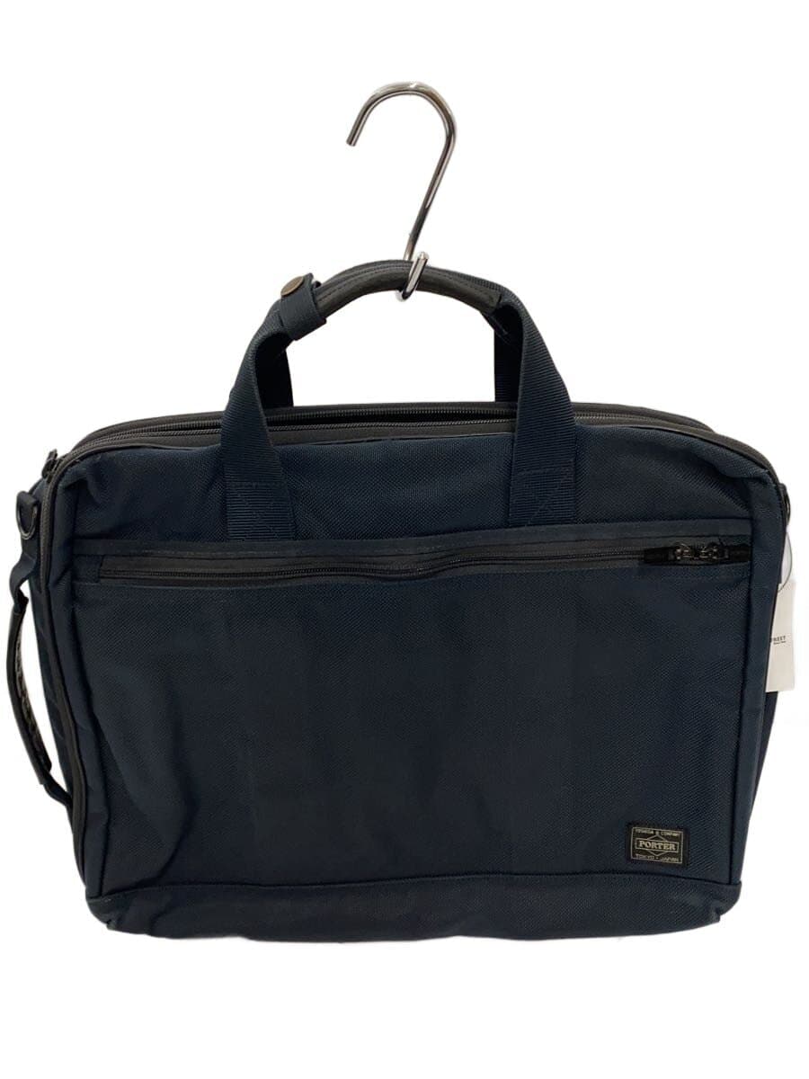 PORTERSTAGE Inside Deteriorated Hardware Part Deteriorated Briefcase Nylon NVY