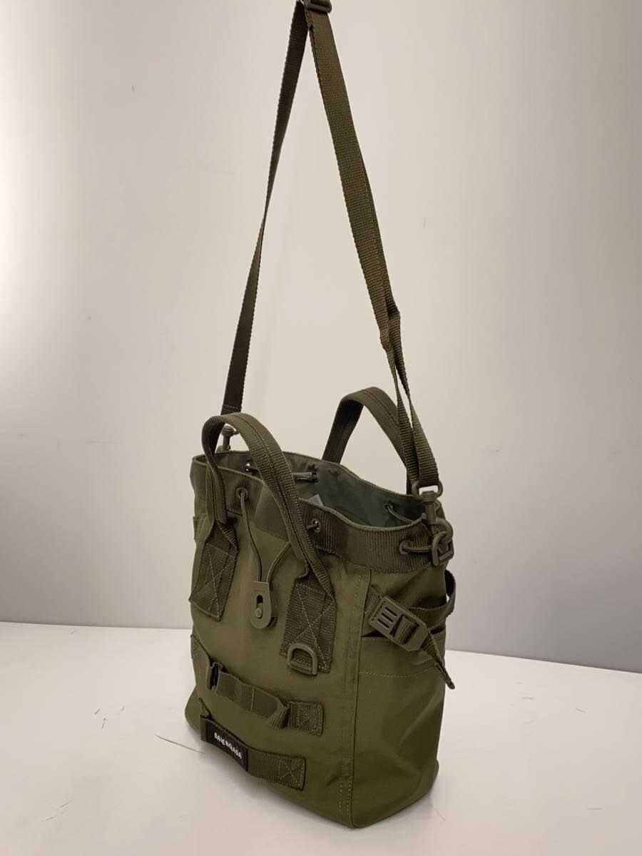 BALENCIAGA Shoulder Bag Nylon KHK 644029 2