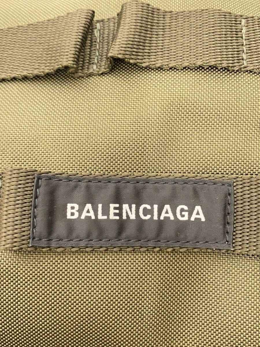 BALENCIAGA Shoulder Bag Nylon KHK 644029 5