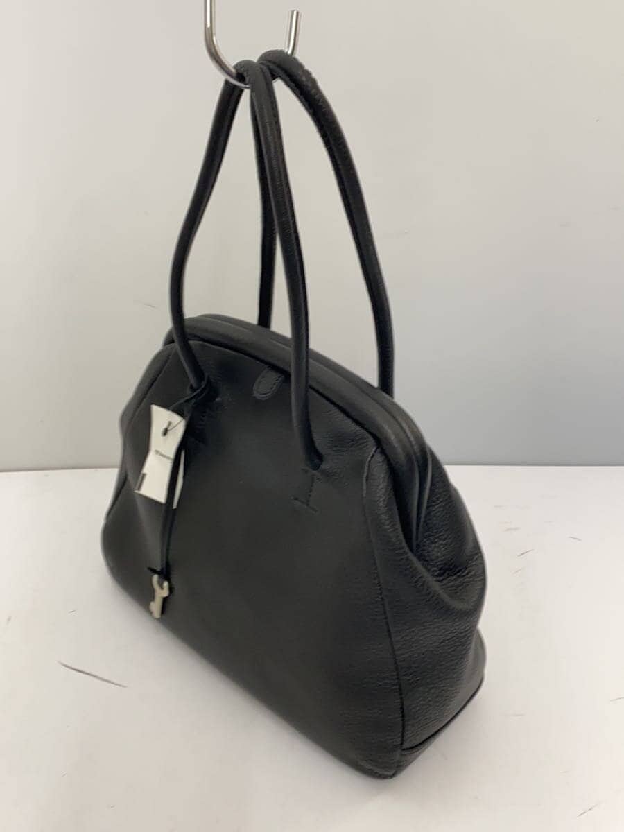 Other brand soutien collar tote bag leather BLK plain comfortable bag 2