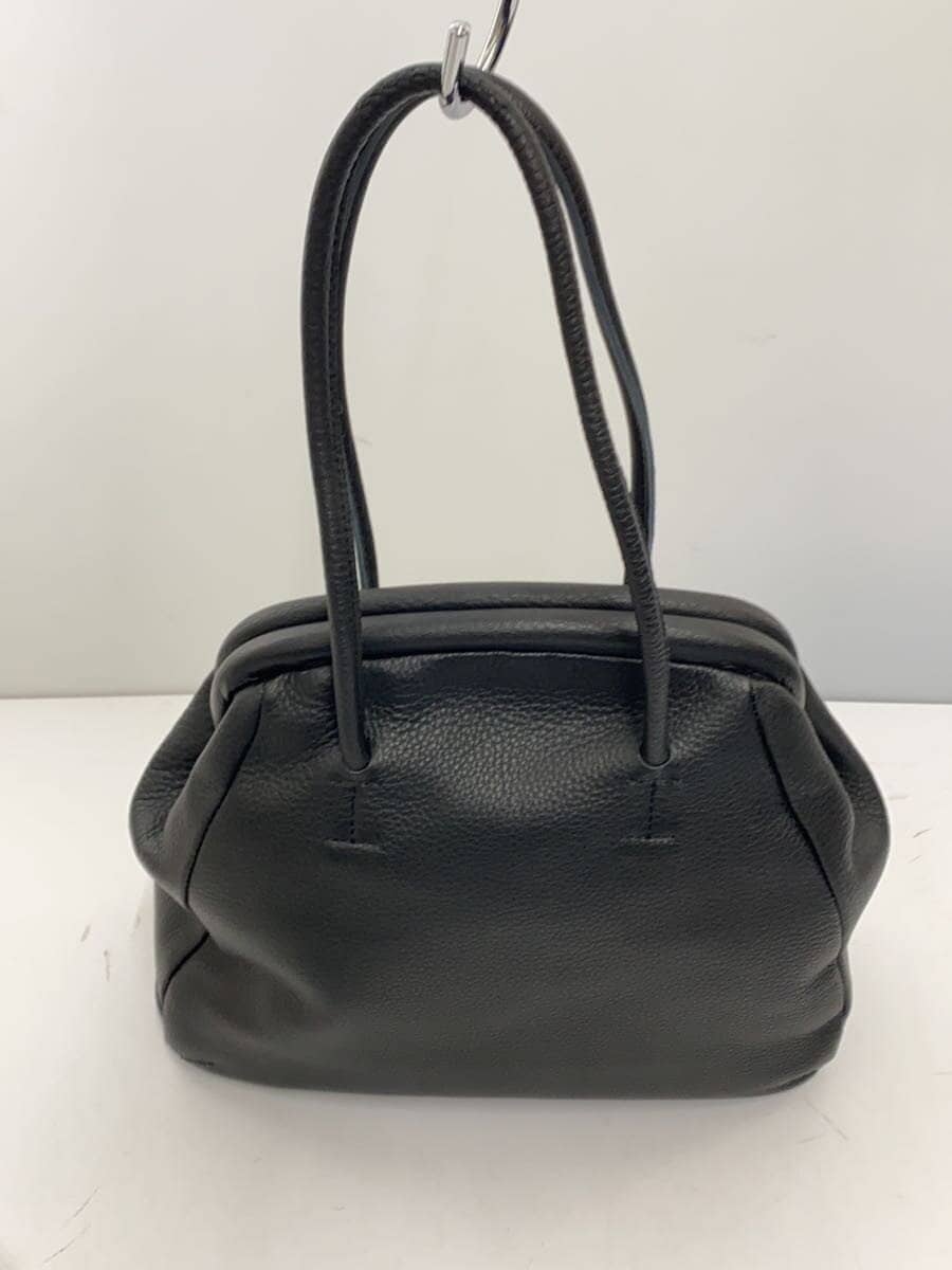 Other brand soutien collar tote bag leather BLK plain comfortable bag 3