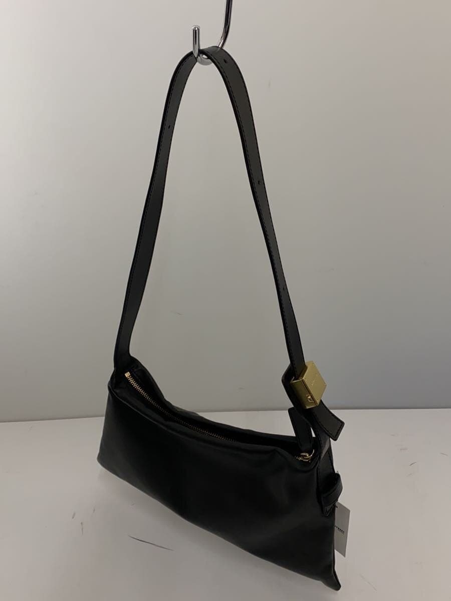 ORSETTOPARTI One Shoulder Bag Leather Black Solid Color 2