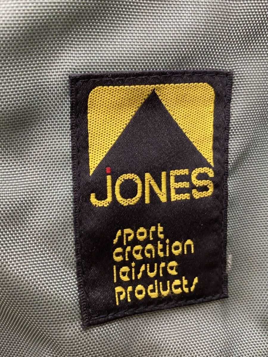 JONES90s Discoloration present Backpack Nylon Khakhi 5