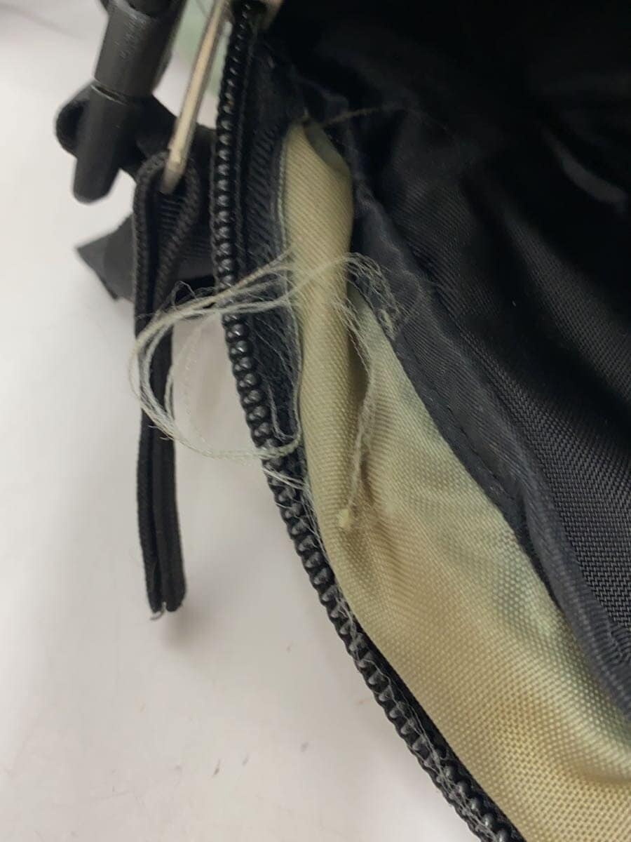 JONES90s Discoloration present Backpack Nylon Khakhi 7