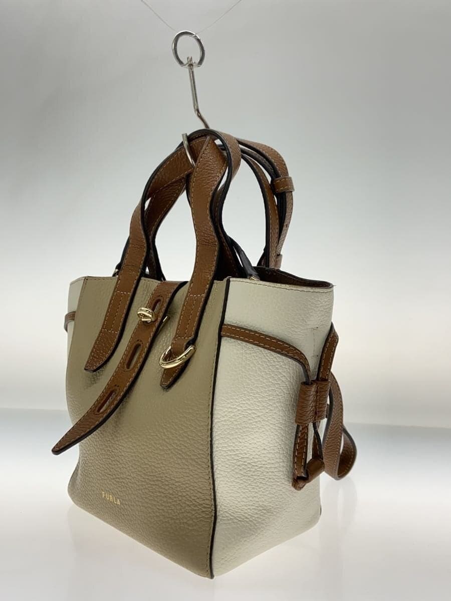 FURLA bag leather FURLA NET MINI signs of use 2