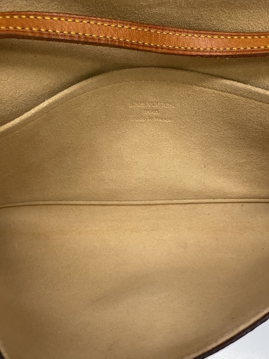 LOUIS VUITTON Pochette Twin GM_Monogram Canvas PVC BRW 6