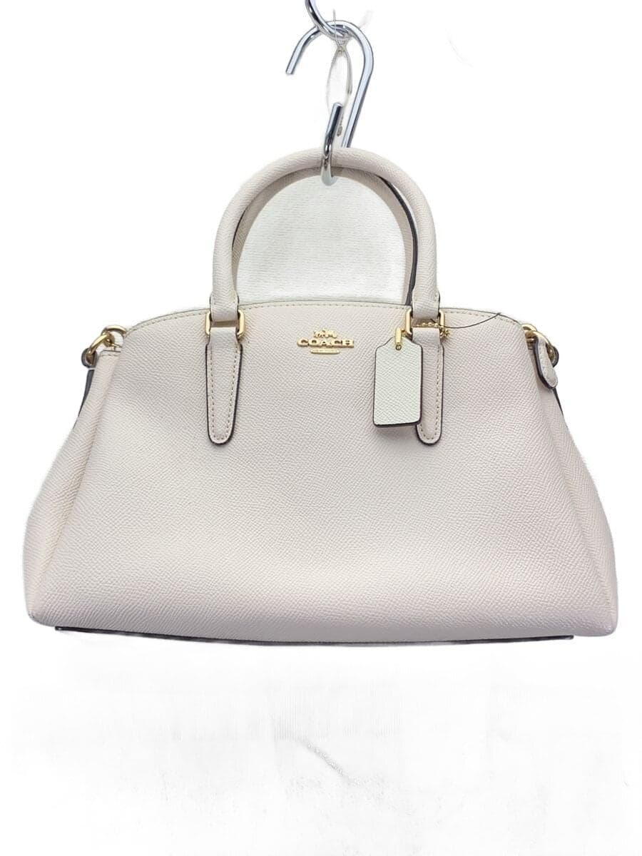 COACH Carryall Handbag Leather CRM F28977