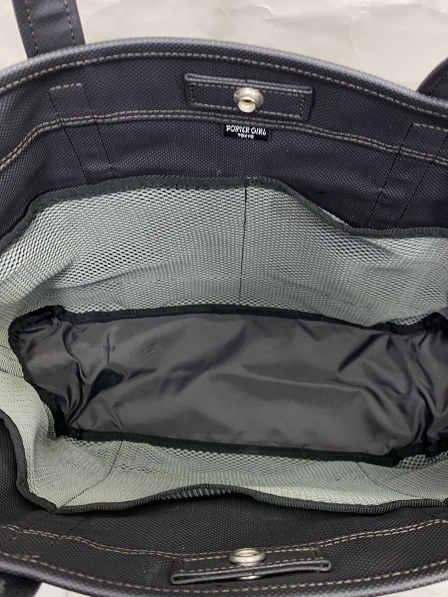 PORTER Boyfriend Tote Canvas BLK 6