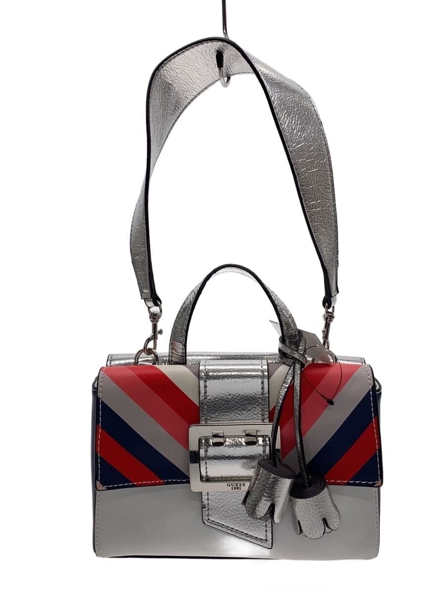 GUESS Shoulder Bag Leather SLV