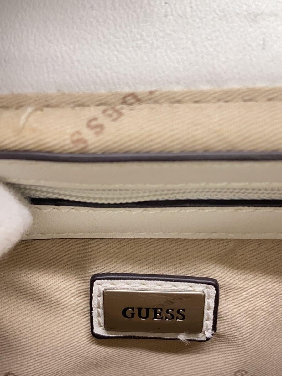 GUESS Shoulder Bag Leather SLV 5