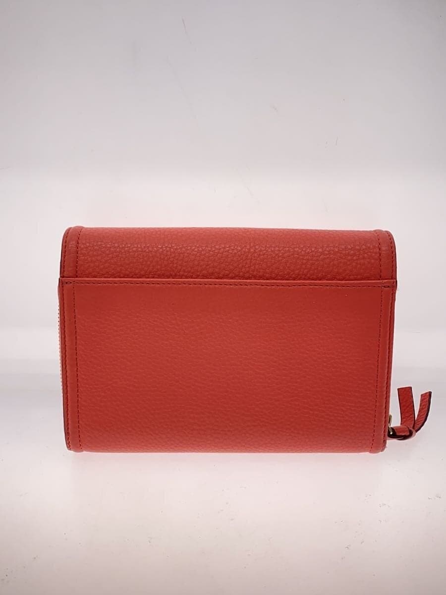 TORY BURCH Shoulder Wallet Shoulder Bag Leather PNK 3