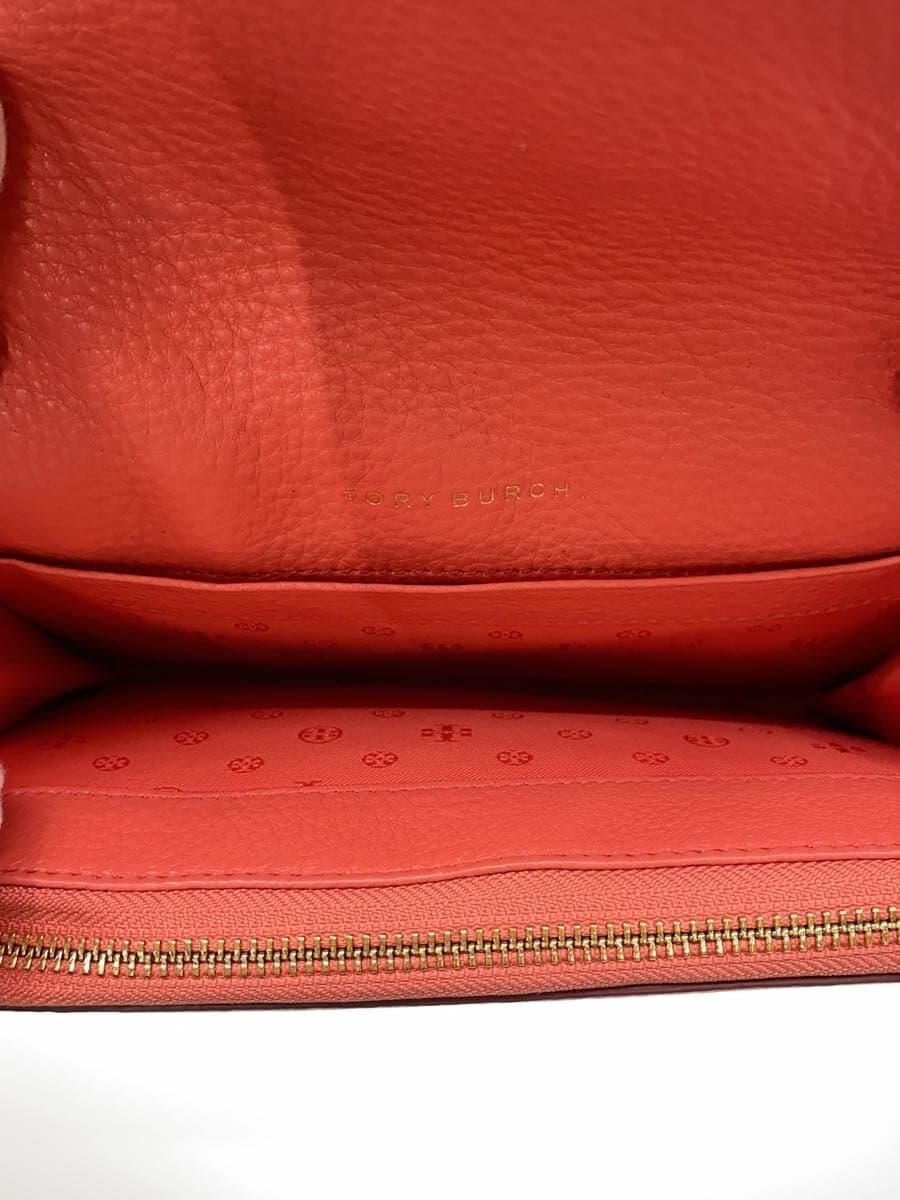 TORY BURCH Shoulder Wallet Shoulder Bag Leather PNK 6