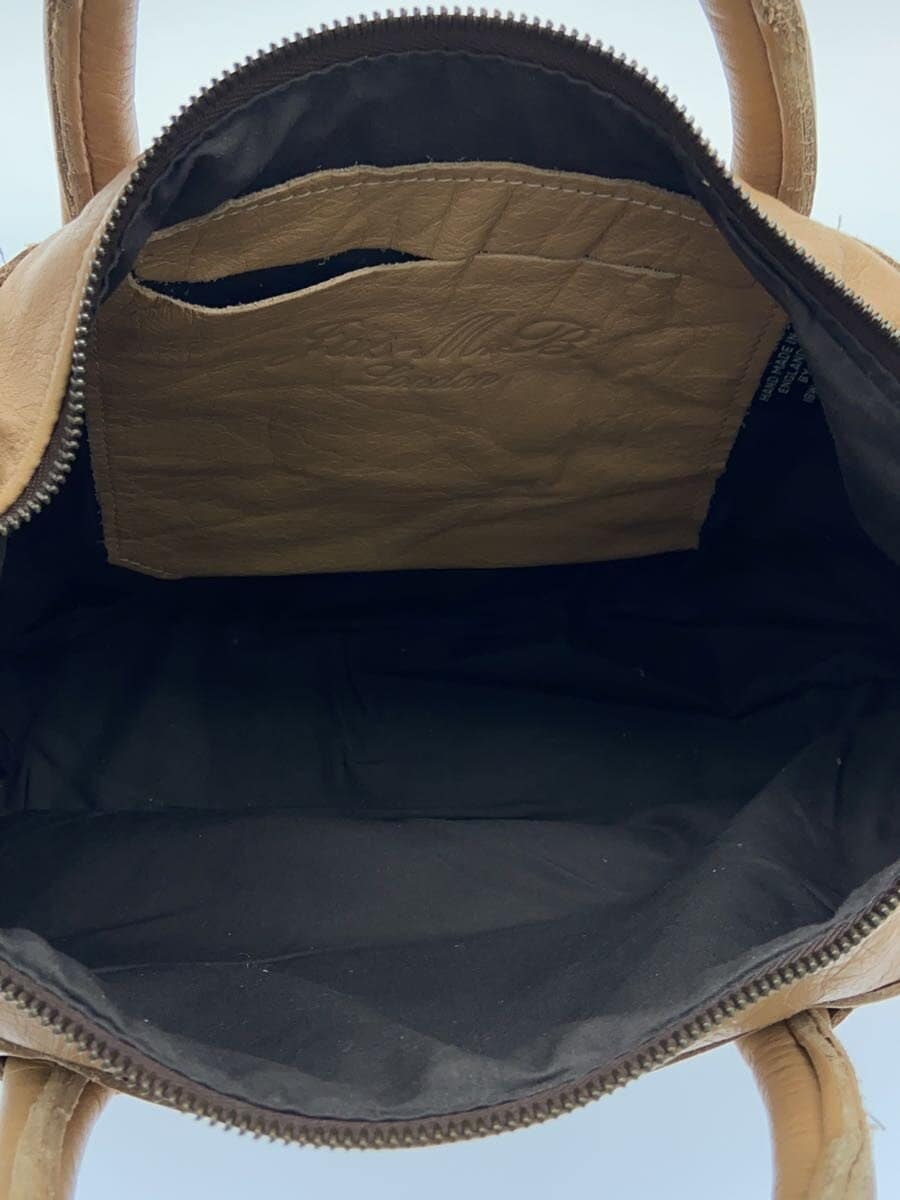 Jas-M.B. Shoulder Bag Leather BEG 6