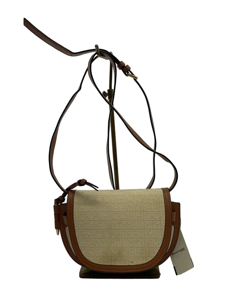 LOEWE Dual Mini Shoulder Bag Canvas A650N46X10