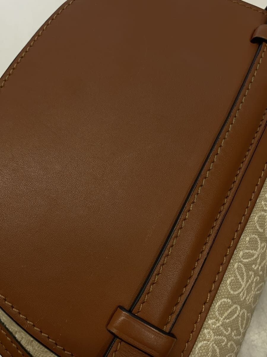 LOEWE Dual Mini Shoulder Bag Canvas A650N46X10 9