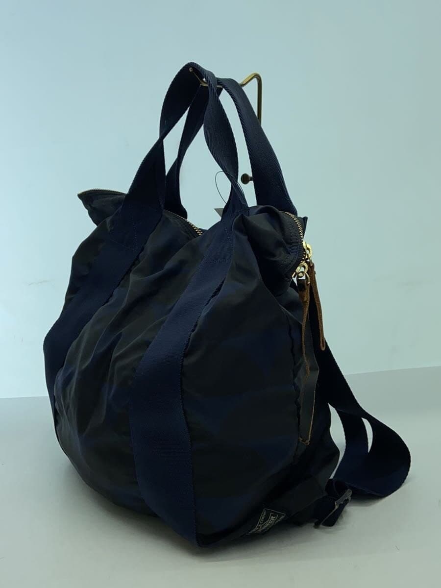 PORTER x MARNI Tote Bag NVY All Over Pattern 2