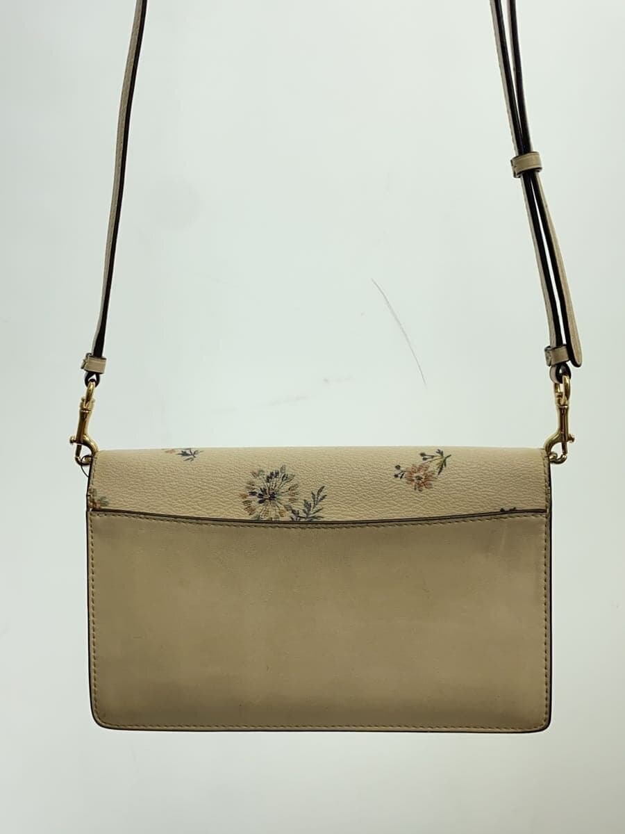 COACH Shoulder Bag Leather WHT Floral 2937IMR2J 3