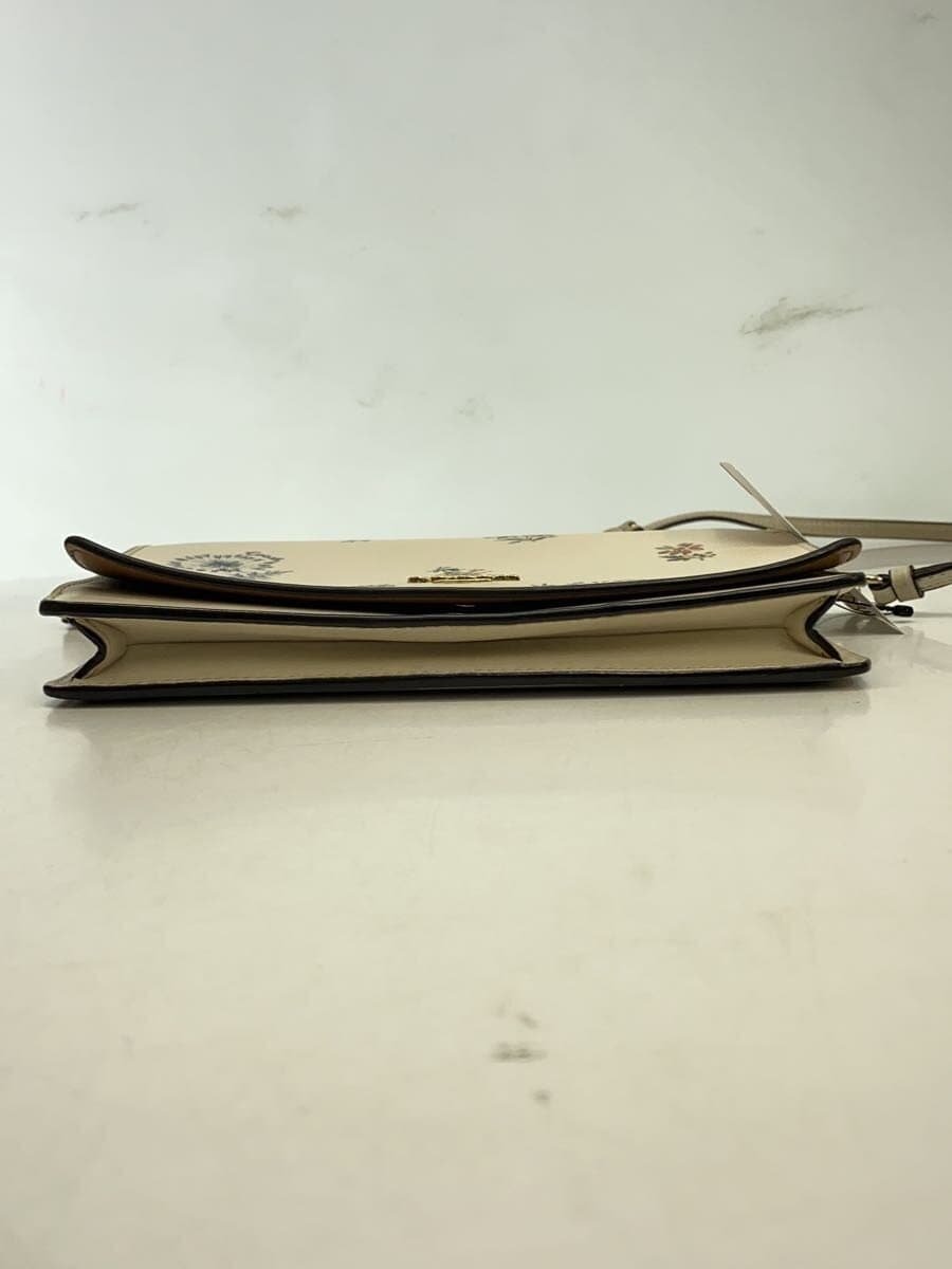 COACH Shoulder Bag Leather WHT Floral 2937IMR2J 4