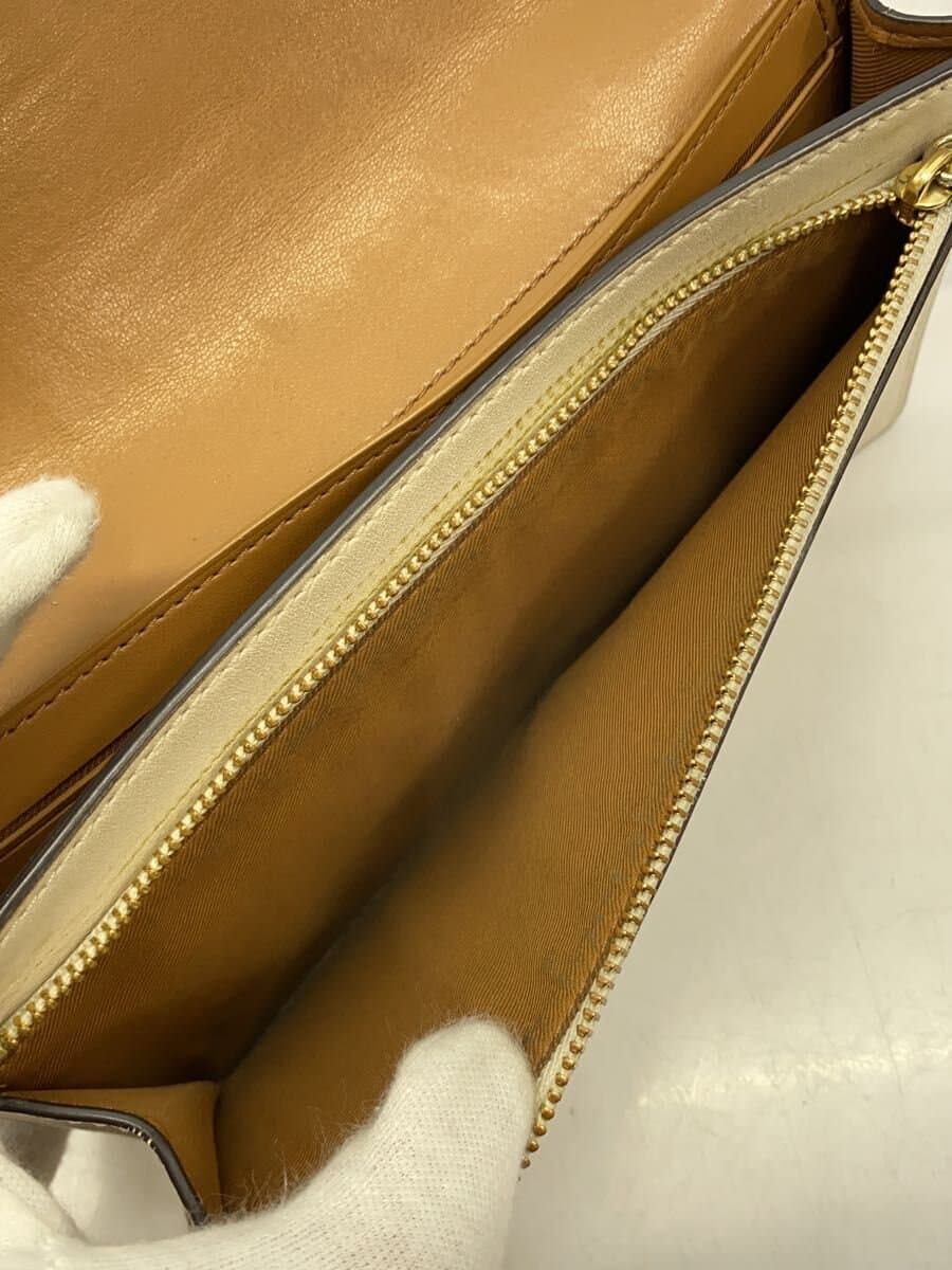 COACH Shoulder Bag Leather WHT Floral 2937IMR2J 7