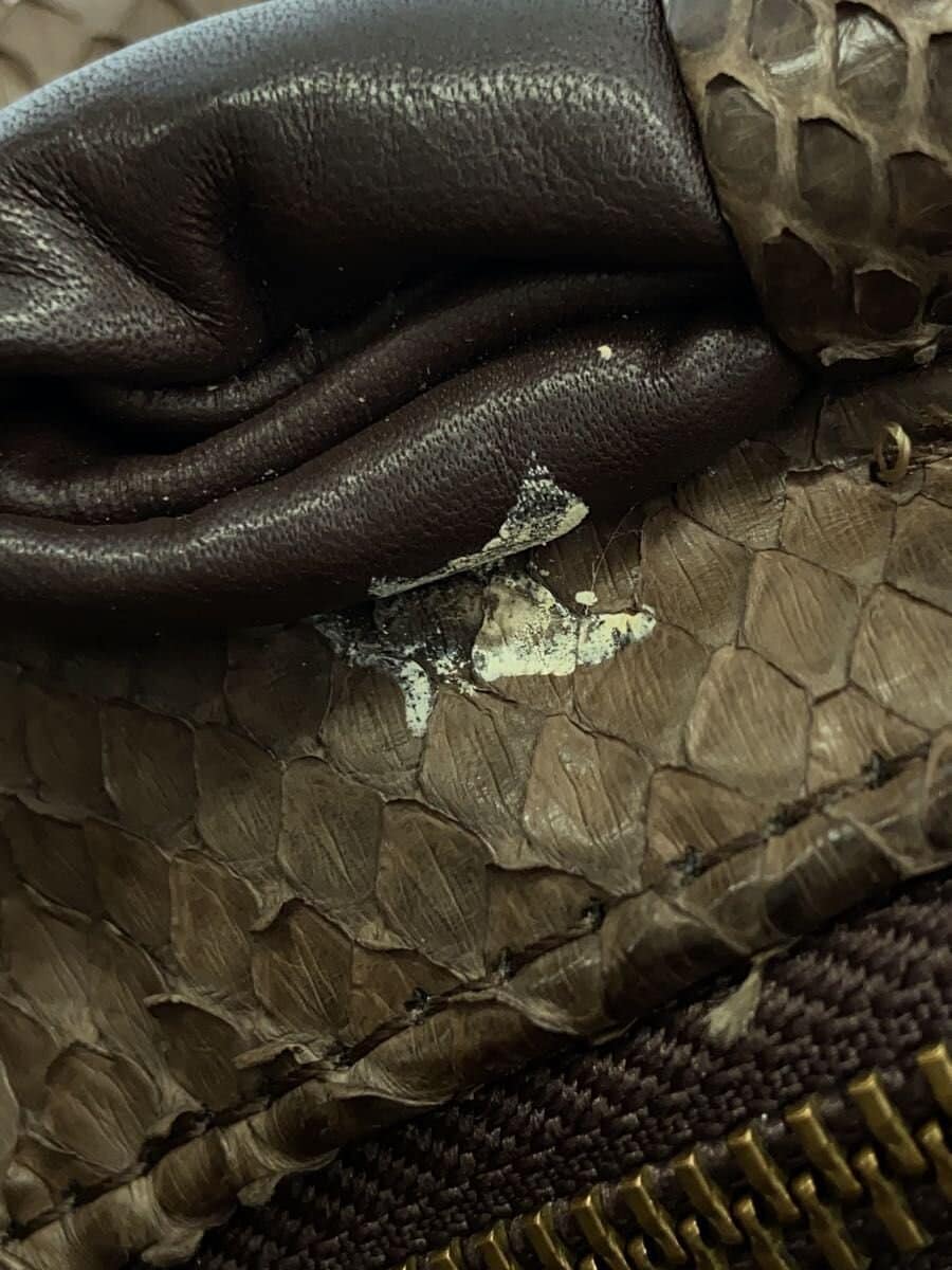 Other Brand Boston Bag Leather BRW 6