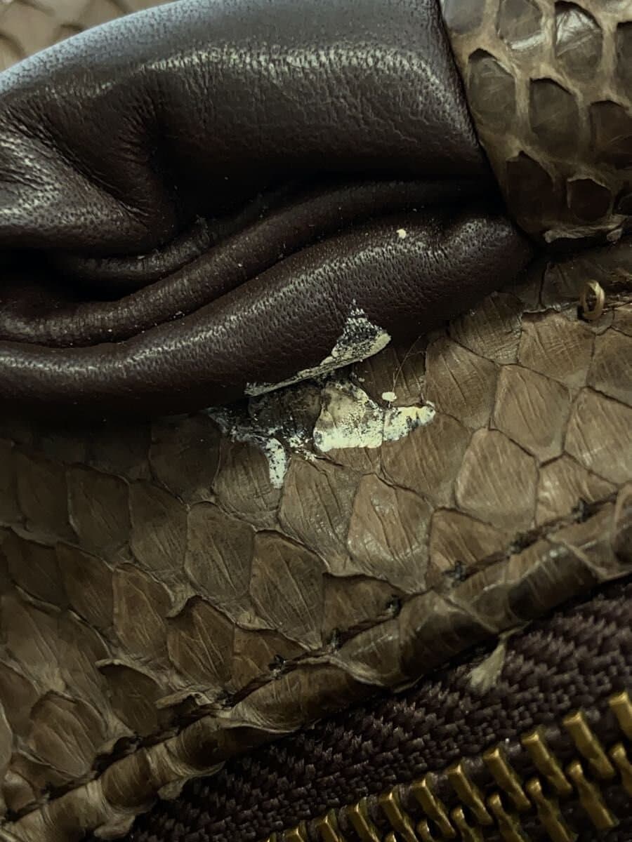 Other Brand Boston Bag Leather BRW 6