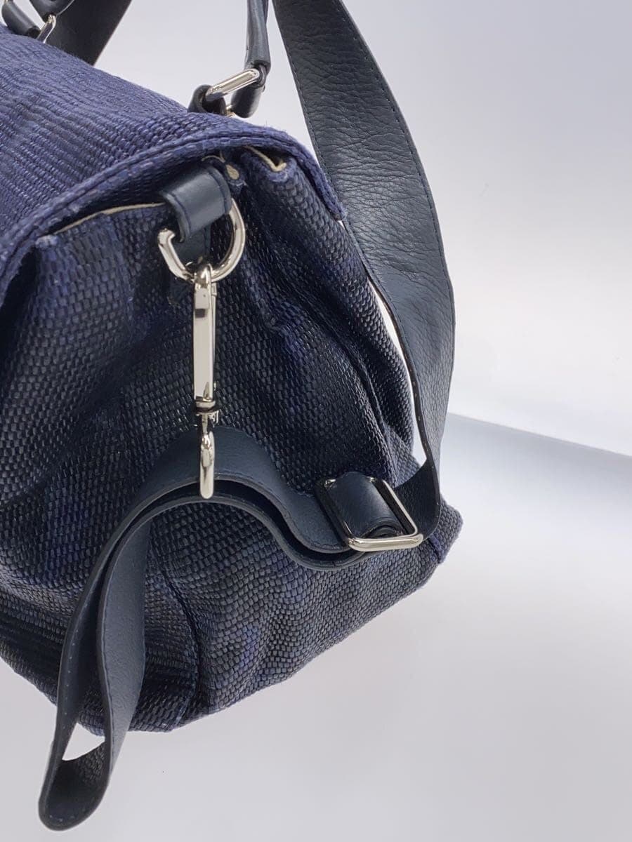 ZANELLATO 2-Way Shoulder Bag -- Navy Camo 2