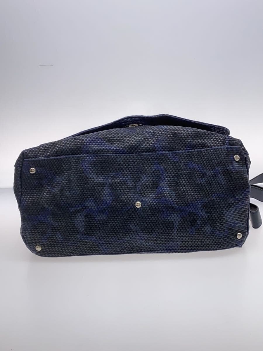 ZANELLATO 2-Way Shoulder Bag -- Navy Camo 4