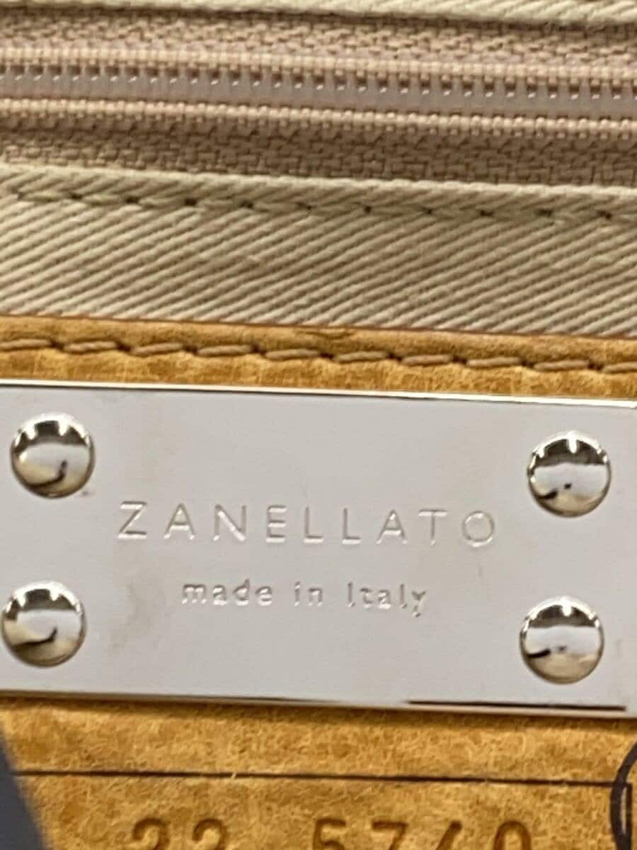 ZANELLATO 2-Way Shoulder Bag -- Navy Camo 5