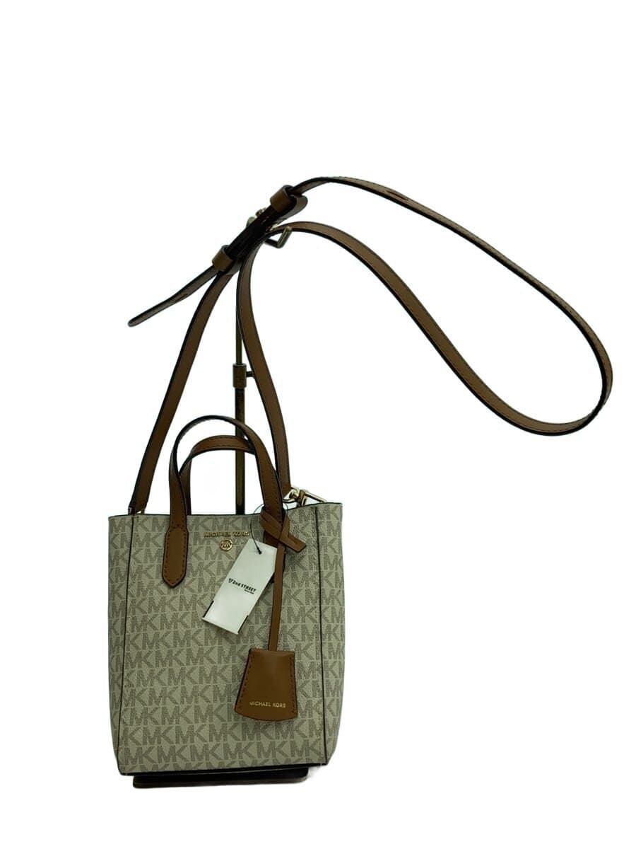 MICHAEL KORS shoulder bag -- WHT all-over pattern NB-2210