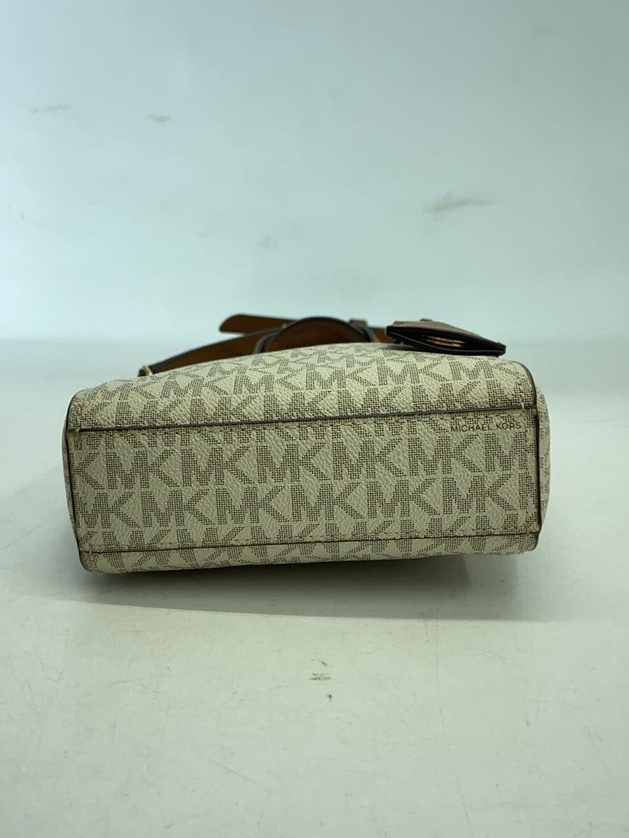 MICHAEL KORS shoulder bag -- WHT all-over pattern NB-2210 4