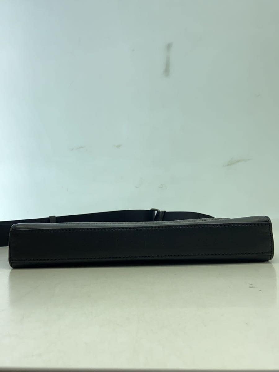 COACH Shoulder Bag Leather Black C5593 4