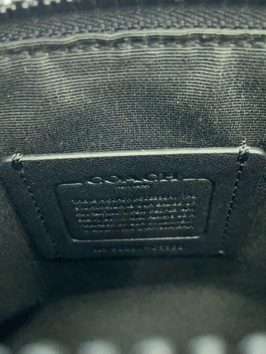 COACH Shoulder Bag Leather Black C5593 5