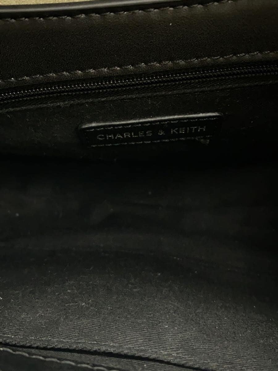 CHARLES&KEITH Nasrin Geometric Tote Bag Leather BRW 6