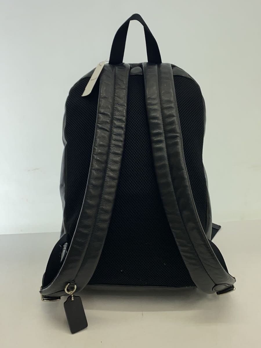 COACH Backpack Leather BLK 3