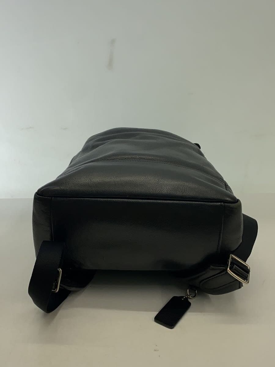 COACH Backpack Leather BLK 4