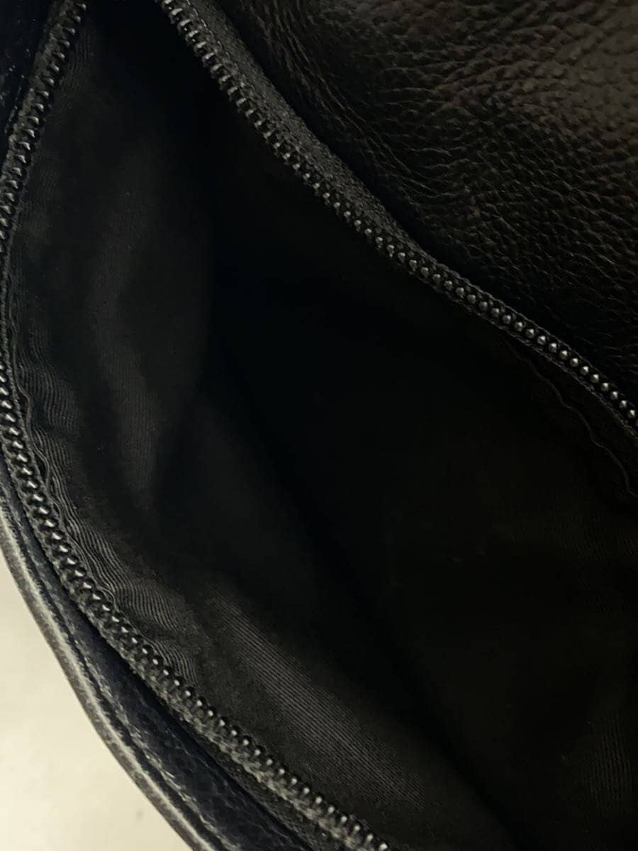 COACH Backpack Leather BLK 7