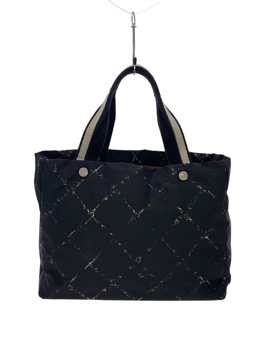 CHANEL MM Tote Bag – Former Travel Line – Nylon – BLK Nylon BLK A11833