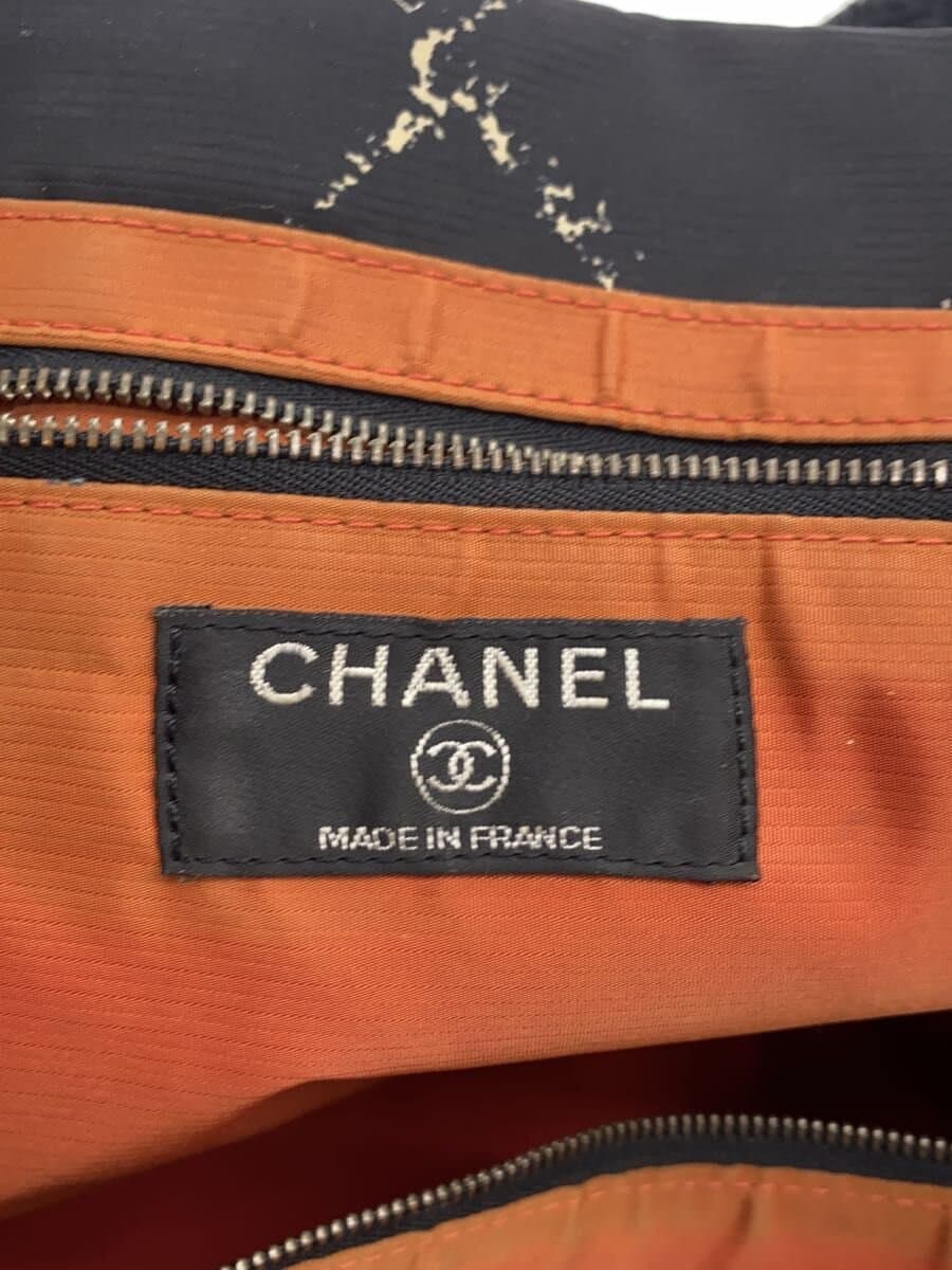 CHANEL MM Tote Bag – Former Travel Line – Nylon – BLK Nylon BLK A11833 5