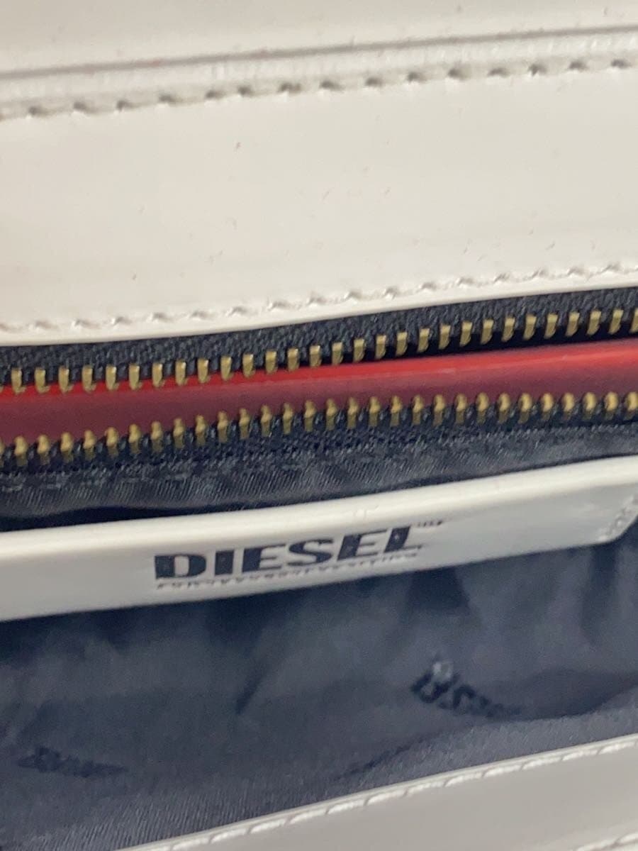 DIESEL Shoulder Bag Leather WHT BISCOTTO SHOULDER 6