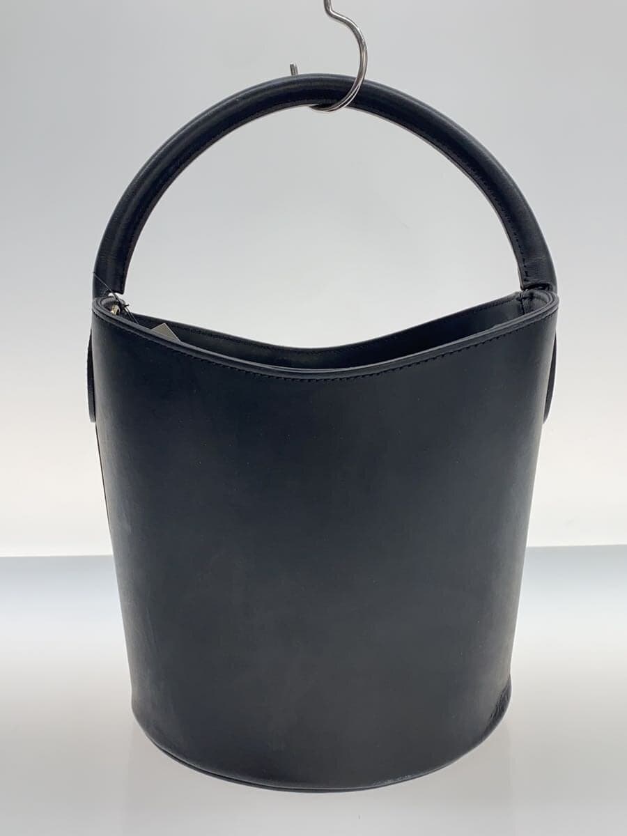 PELLETTERIA VENETA Slight Corner Scuff Handbag Leather BLK 3