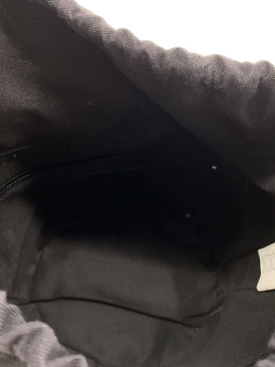 PELLETTERIA VENETA Slight Corner Scuff Handbag Leather BLK 6