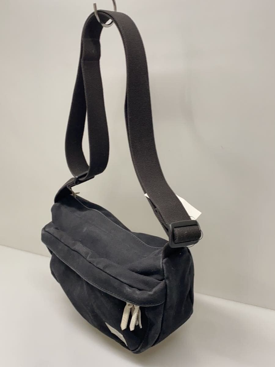 PORTER Shoulder Bag Canvas BLK Solid 3134E 2
