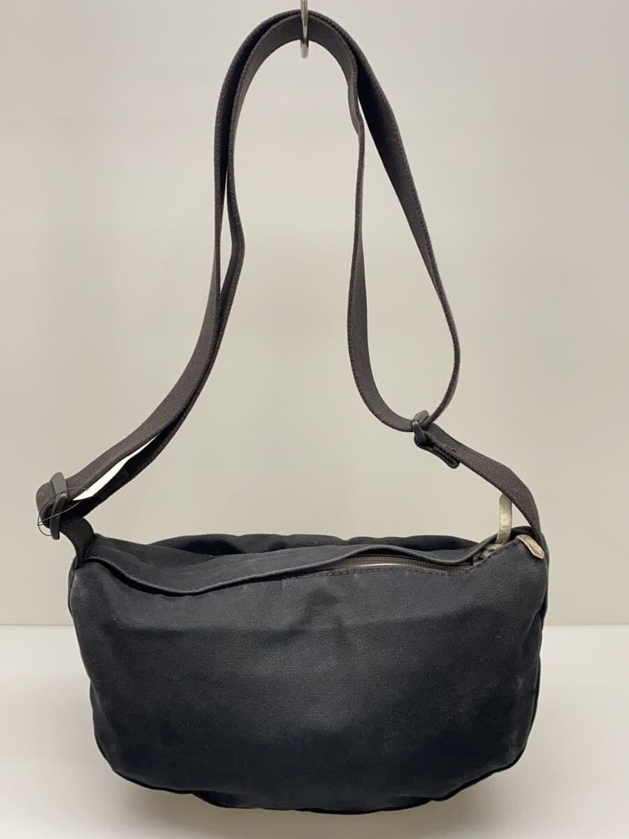 PORTER Shoulder Bag Canvas BLK Solid 3134E 3