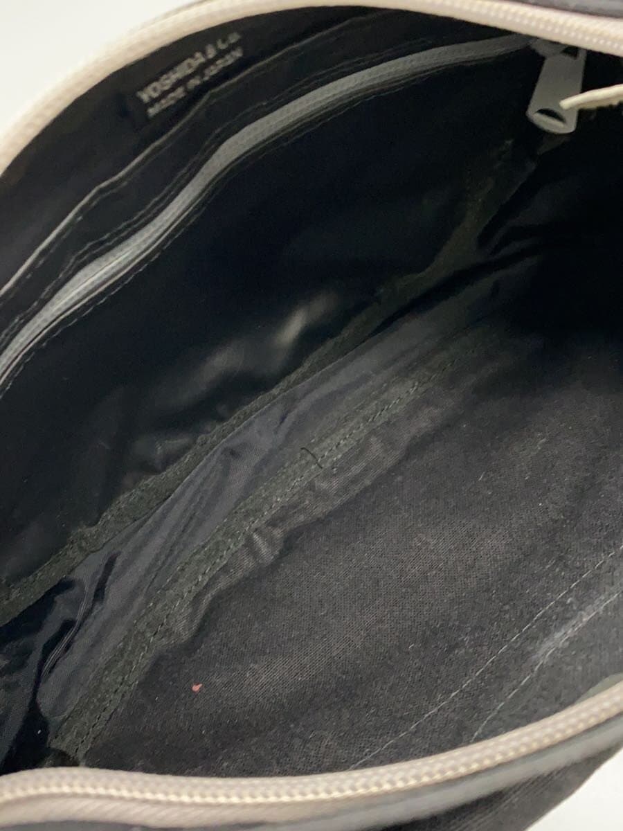 PORTER Shoulder Bag Canvas BLK Solid 3134E 6