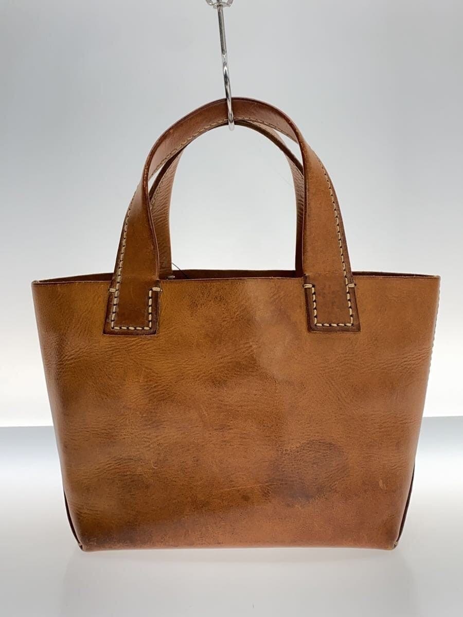 GENTEN Corner Wear Discoloration Handbag Leather BRW 3