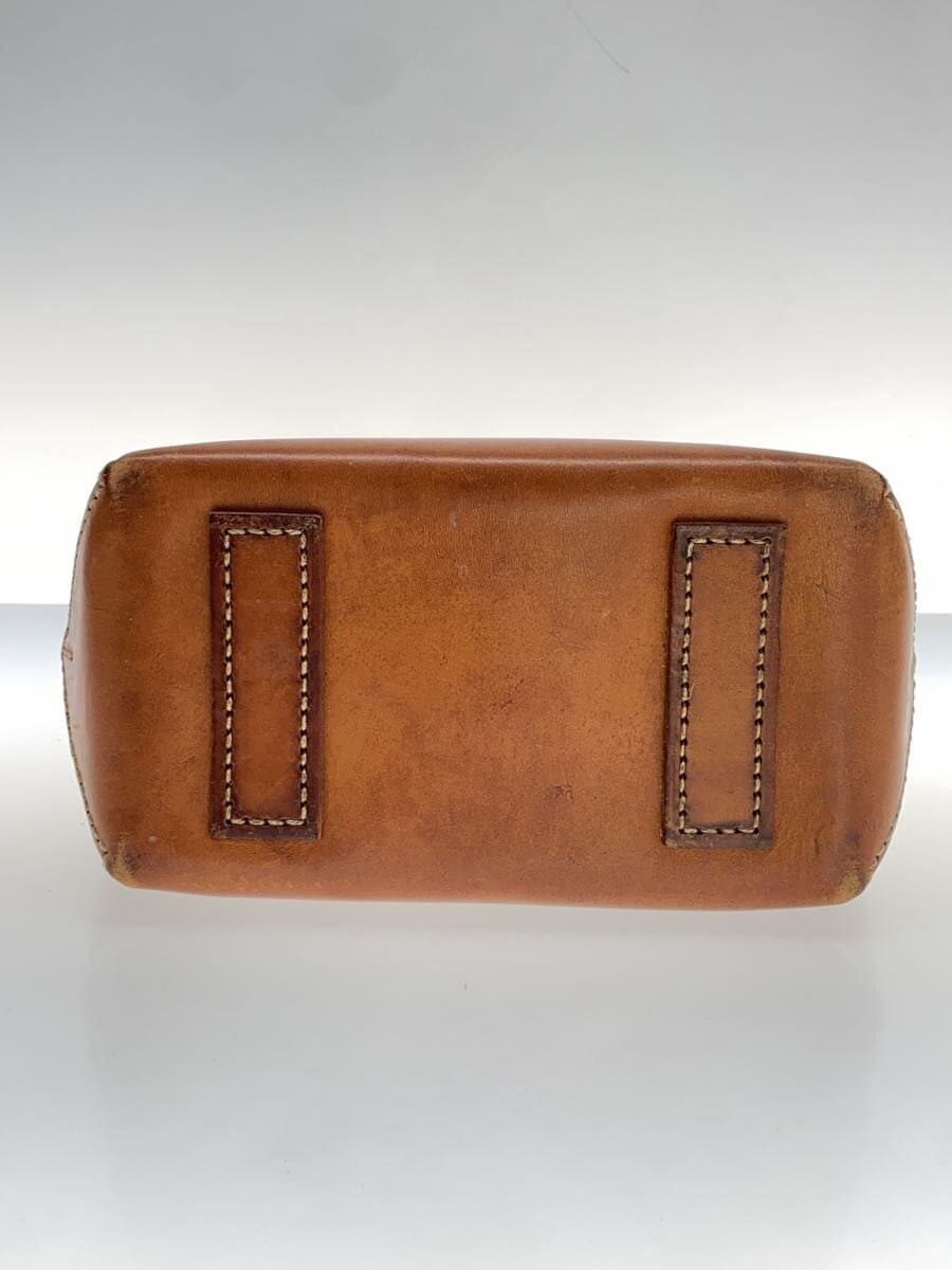 GENTEN Corner Wear Discoloration Handbag Leather BRW 4