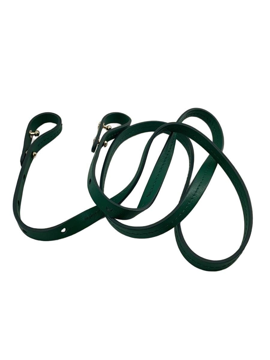 MAX MARA handbag leather GRN with shoulder strap 7