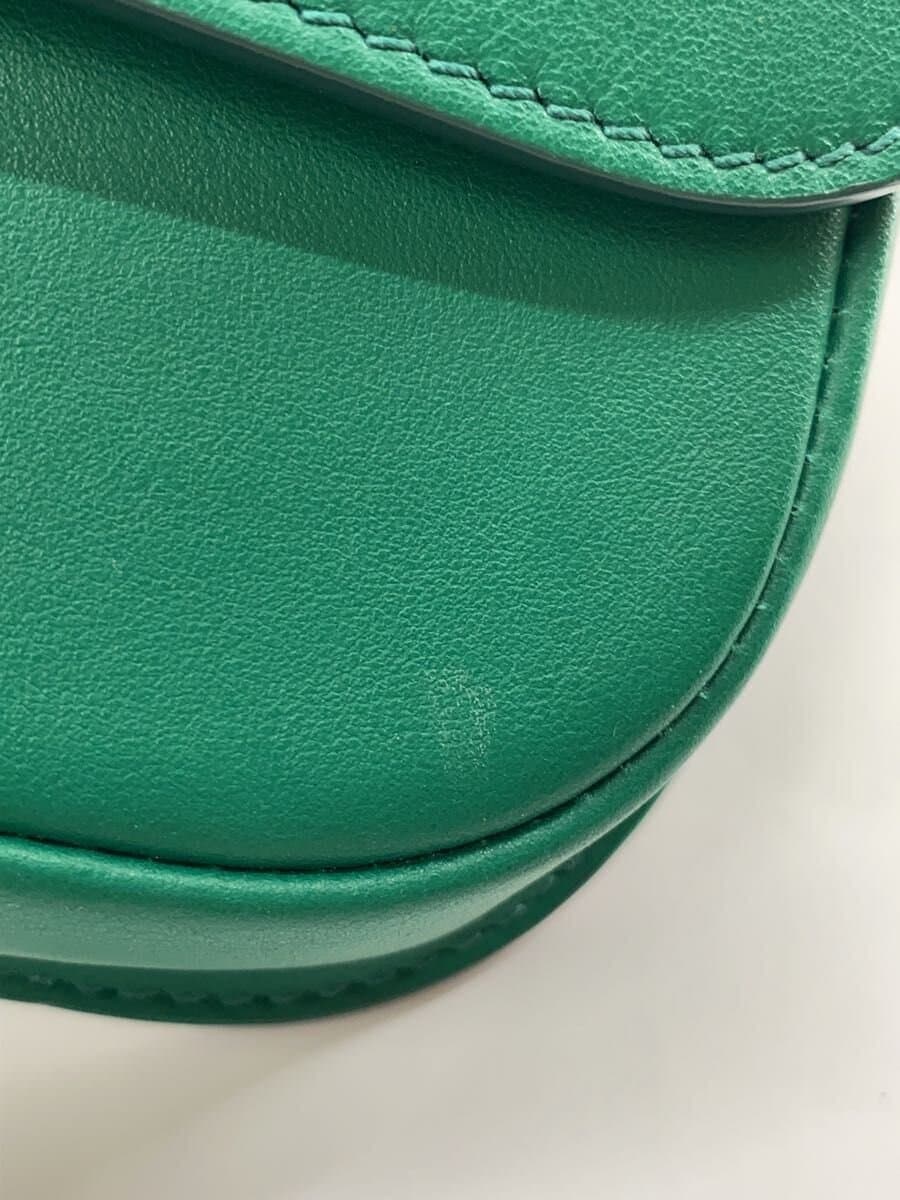 MAX MARA handbag leather GRN with shoulder strap 8