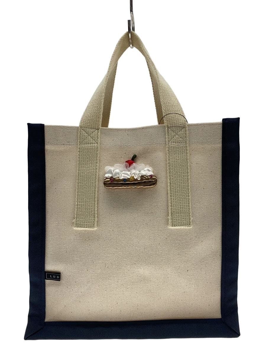 LUDLOW Eclair Tote Bag Canvas CRM